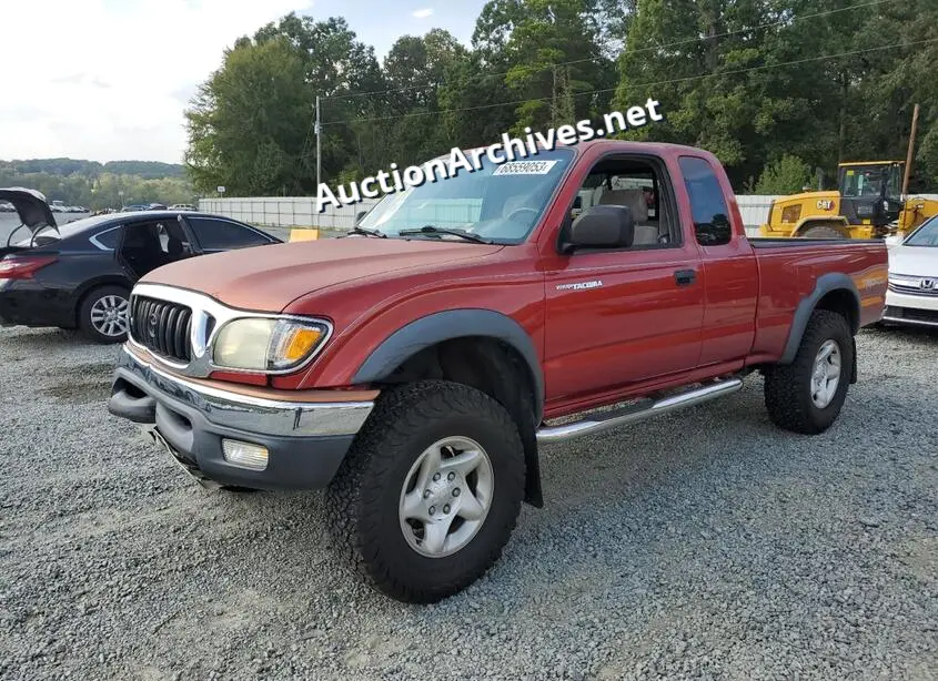 TOYOTA TACOMA XTR 2004 VIN: 5TEWN72N64Z428304