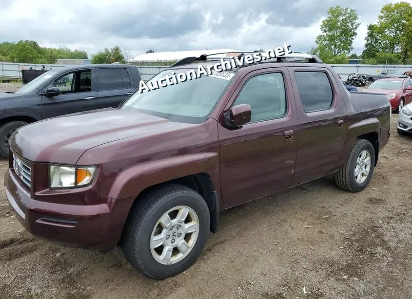 HONDA RIDGELINE 2007 VIN: 2HJYK16587H540994