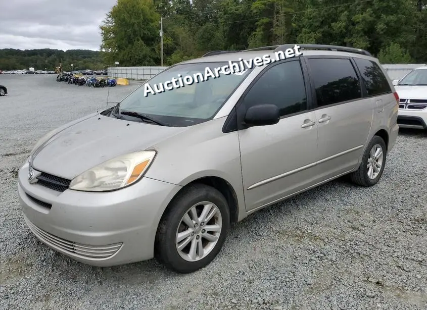 TOYOTA SIENNA CE 2005 VIN: 5TDZA23C85S380120