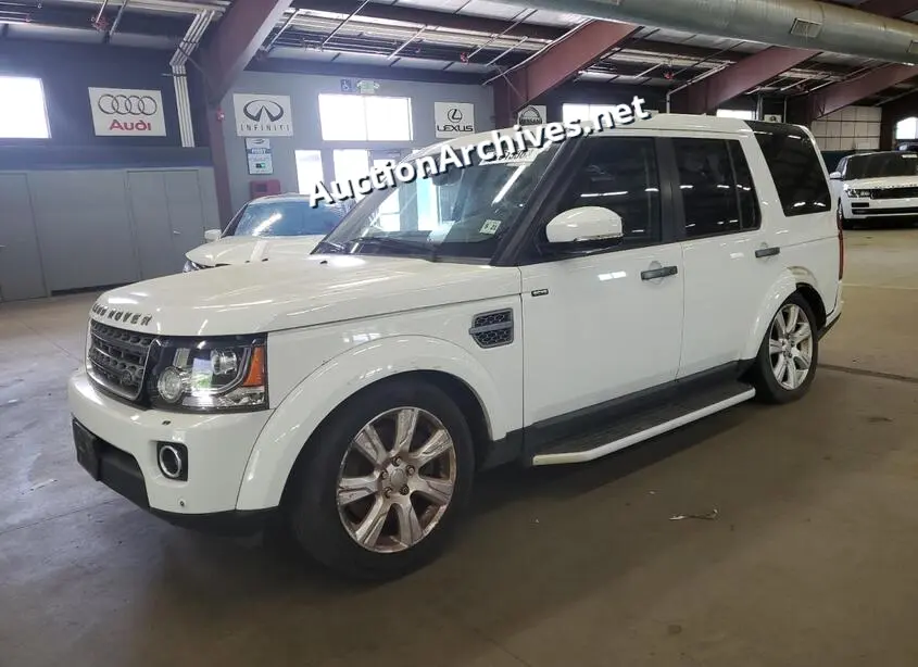 LAND ROVER LR4 HSE 2016 VIN: SALAG2V6XGA784726