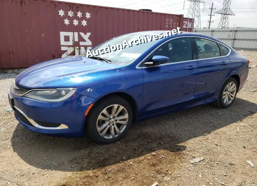 CHRYSLER 200 LIMITE 2015 VIN: 1C3CCCAB1FN599710