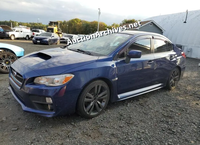 SUBARU WRX PREMIU 2017 VIN: JF1VA1E66H8809852