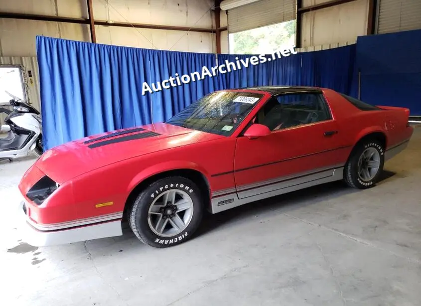 CHEVROLET CAMARO 1985 VIN: 1G1FP87H6FN172280