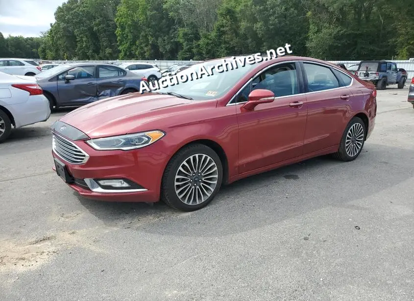 FORD FUSION SE 2017 VIN: 3FA6P0T97HR127460