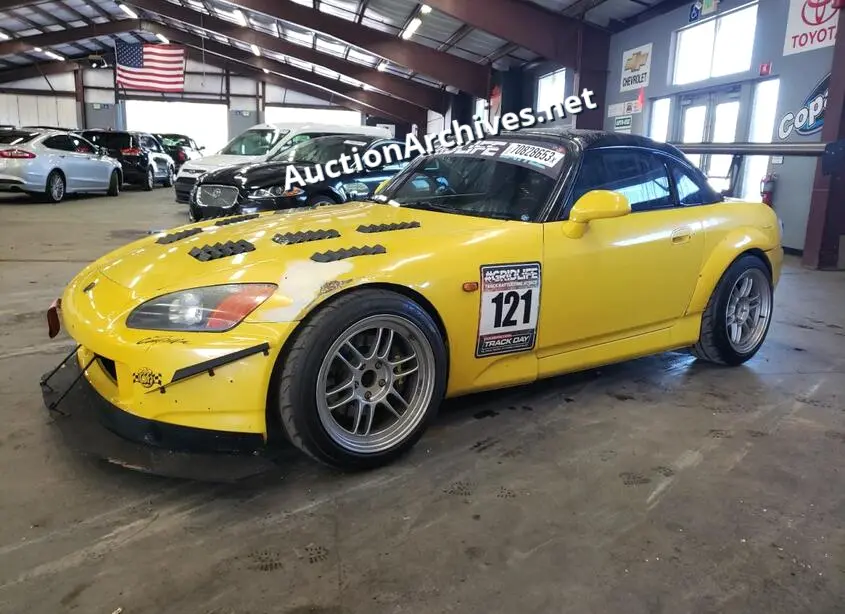 HONDA S2000 2001 VIN: JHMAP11481T001239
