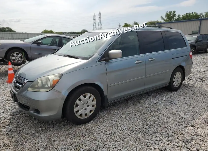 HONDA ODYSSEY EX 2006 VIN: 5FNRL38756B011135