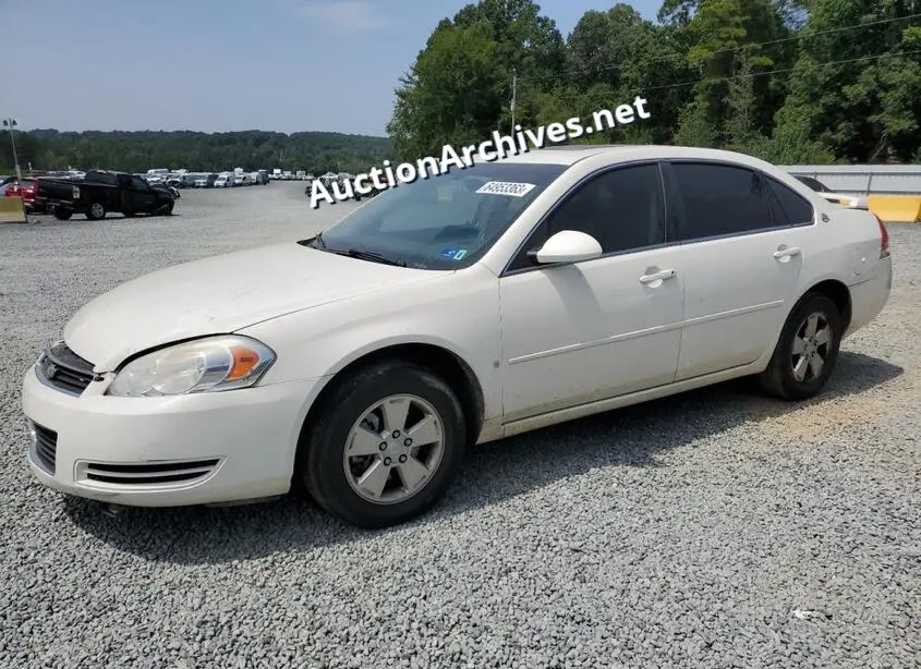 CHEVROLET IMPALA LT 2008 VIN: 2G1WT58NX89283144