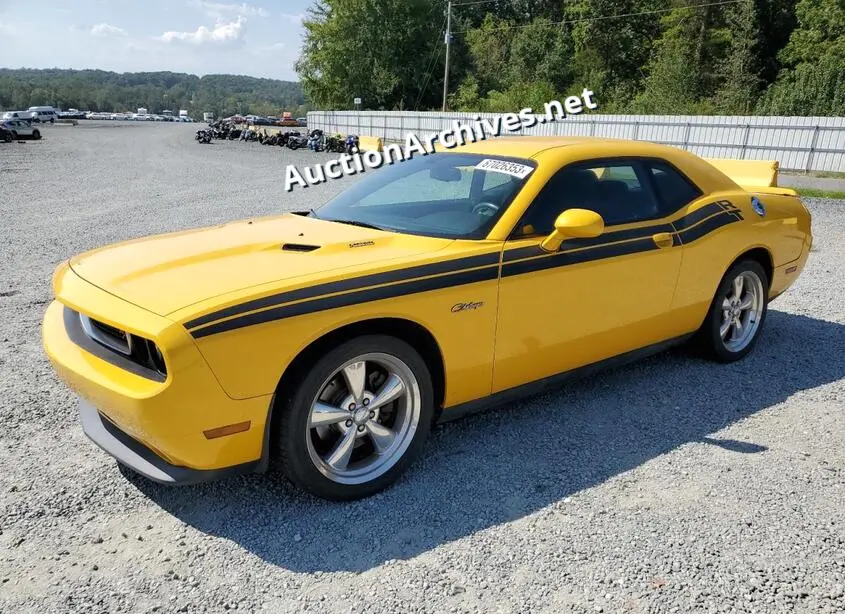 DODGE CHALNG  RT 2012 VIN: 2C3CDYBT2CH269225