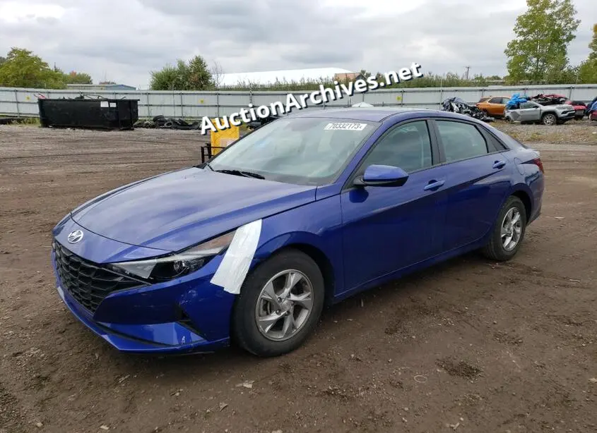 HYUNDAI ELANTRA SE 2022 VIN: 5NPLL4AG6NH062522