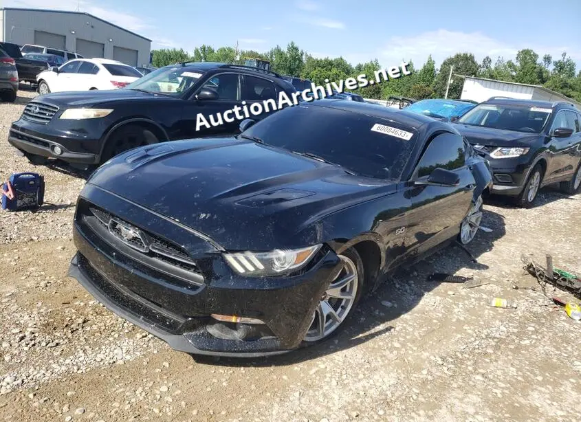 FORD MUSTANG GT 2015 VIN: 1FA6P8CF5F5376442