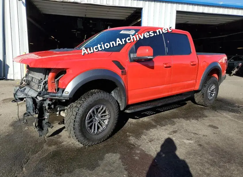 FORD F150 RAPTO 2019 VIN: 1FTFW1RG0KFC08961