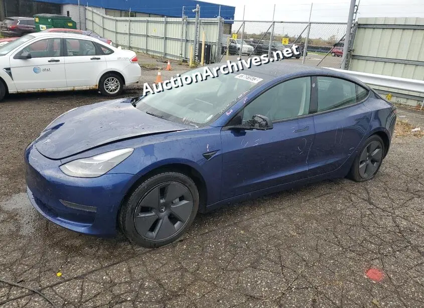 TESLA MODEL 3 2022 VIN: 5YJ3E1EA6NF285737