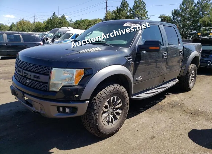 FORD F150 SVT R 2012 VIN: 1FTFW1R60CFA47522