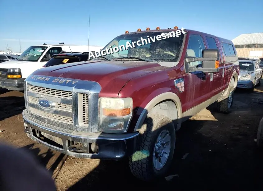 FORD F350 SRW S 2008 VIN: 1FTWW31R88EB10848