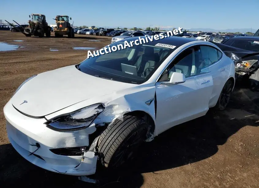 TESLA MODEL 3 2020 VIN: 5YJ3E1EC5LF647118