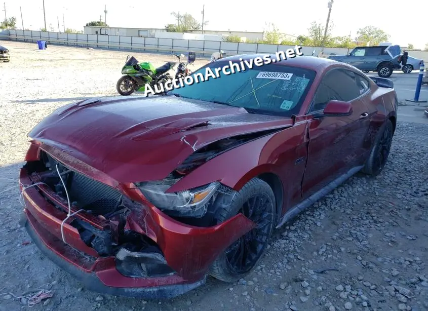 FORD MUSTANG GT 2016 VIN: 1FA6P8CF5G5322804