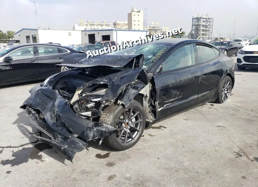 TESLA MODEL 3 2022 VIN: 5YJ3E1EB8NF186443