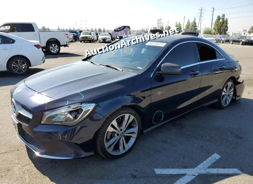 MERCEDES-BENZ CLA 250 2018 VIN: WDDSJ4EB8JN603814