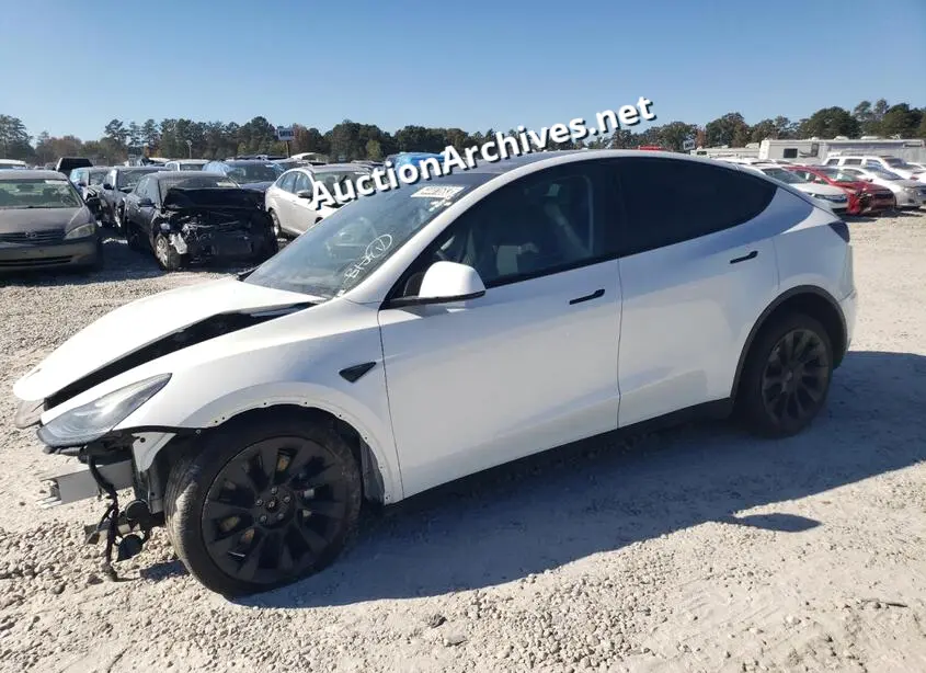 TESLA MODEL Y 2022 VIN: 7SAYGDEEXNF385587