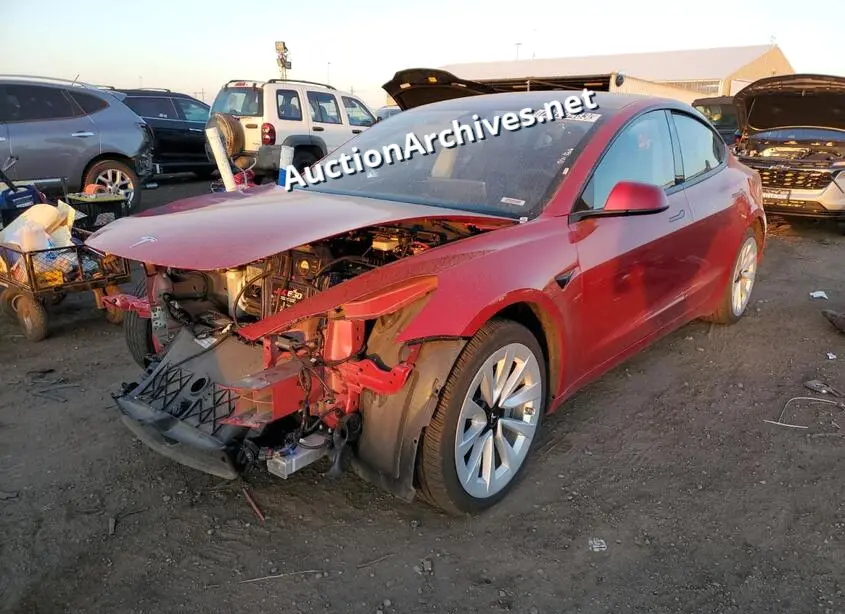 TESLA MODEL 3 2022 VIN: 5YJ3E1EA5NF287432