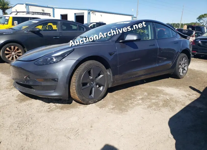 TESLA MODEL 3 2022 VIN: 5YJ3E1EB7NF287411