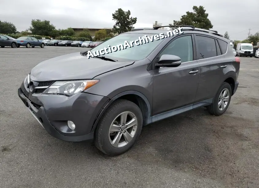 TOYOTA RAV4 XLE 2015 VIN: 2T3RFREV9FW244619
