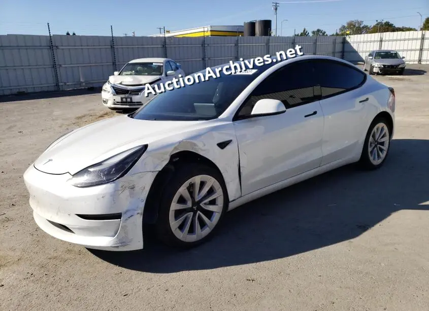 TESLA MODEL 3 2021 VIN: 5YJ3E1EA2MF937428