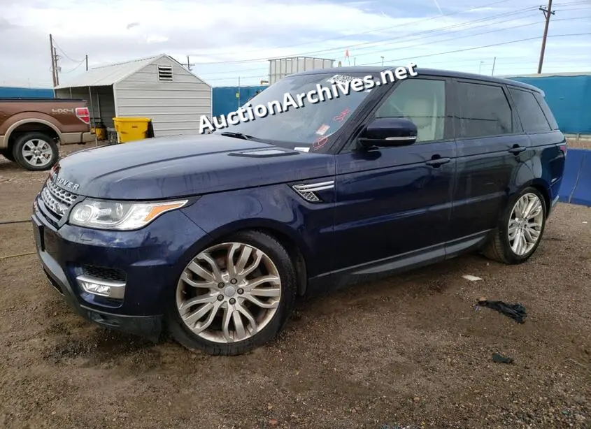 LAND ROVER RANGE ROVE 2016 VIN: SALWR2VF4GA574770