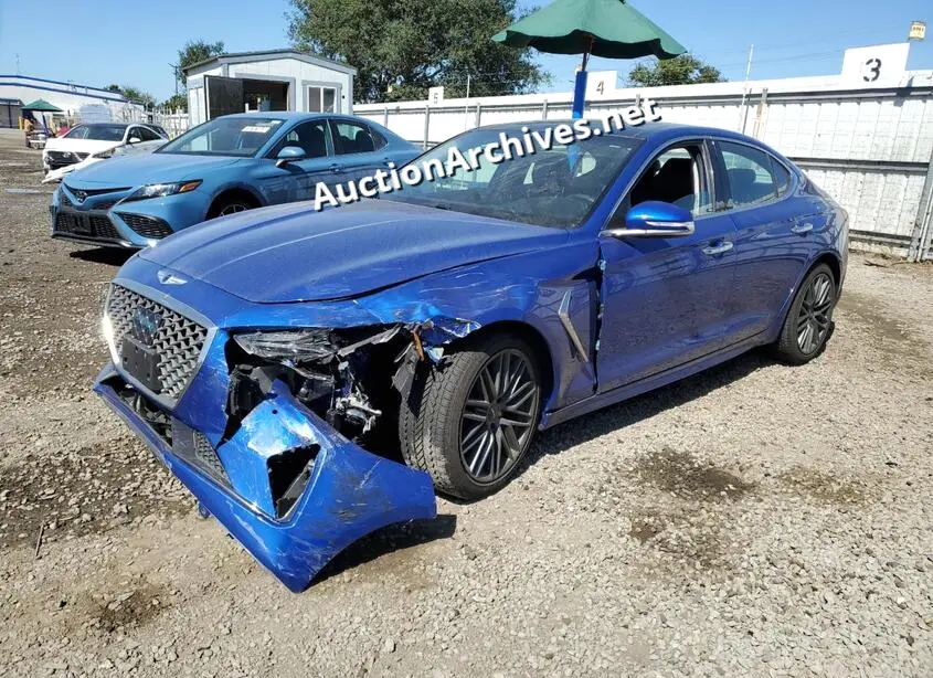 GENESIS G70 ELITE 2019 VIN: KMTG34LA6KU035351