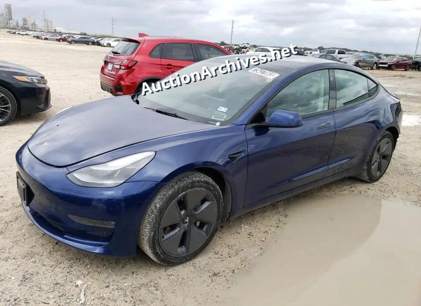 TESLA MODEL 3 2022 VIN: 5YJ3E1EB1NF285721