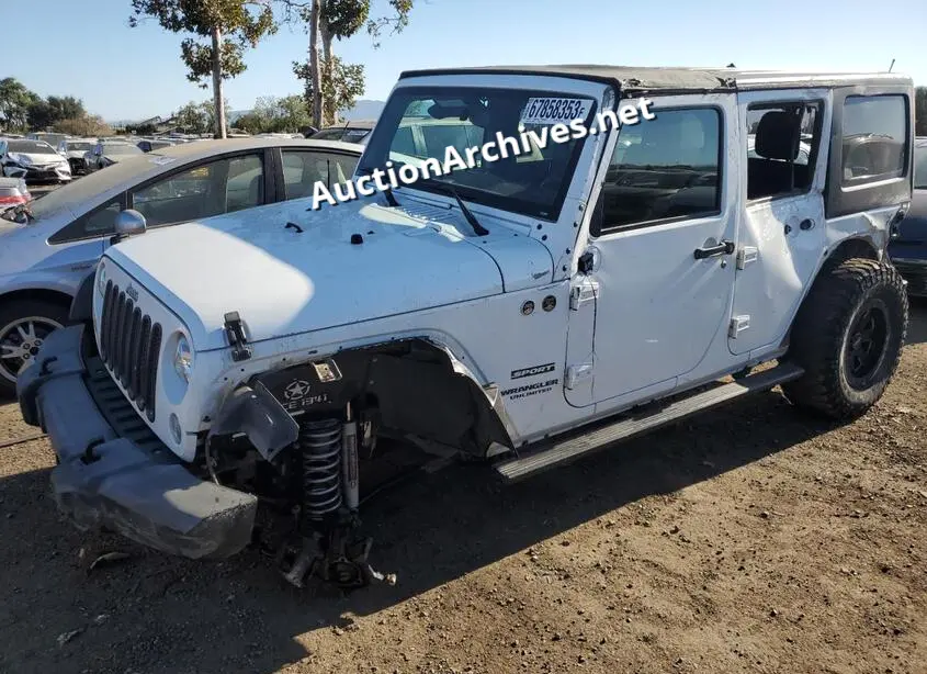 JEEP WRANGLER U 2017 VIN: 1C4BJWDG8HL714050
