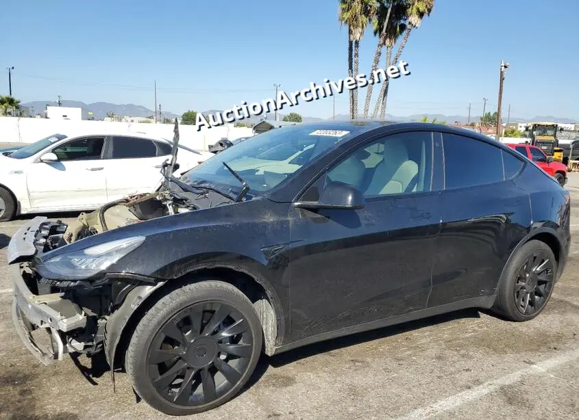 TESLA MODEL Y 2021 VIN: 5YJYGDEE1MF201276