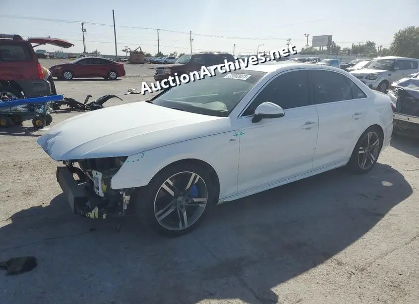 AUDI A4 PREMIUM 2017 VIN: WAUENAF48HN028647