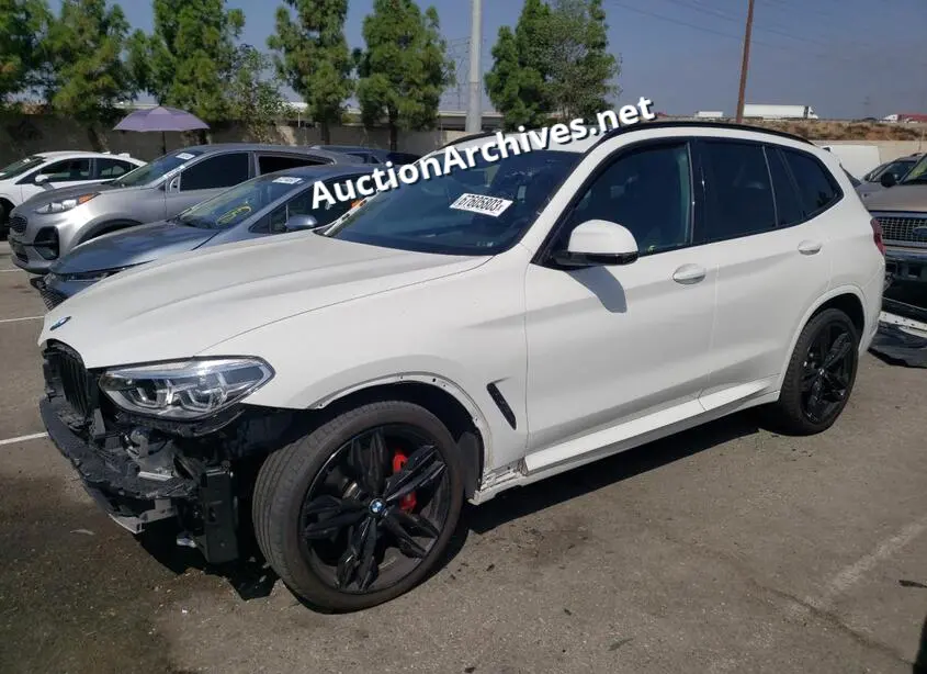 BMW X3 XDRIVEM 2021 VIN: 5UXTY9C00M9E48022