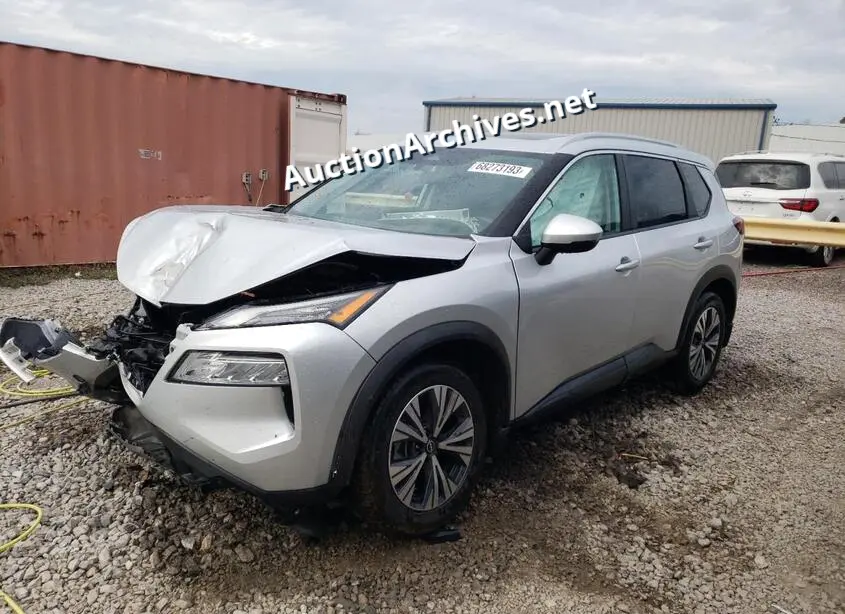 NISSAN ROGUE SV 2022 VIN: 5N1BT3BA5NC703649