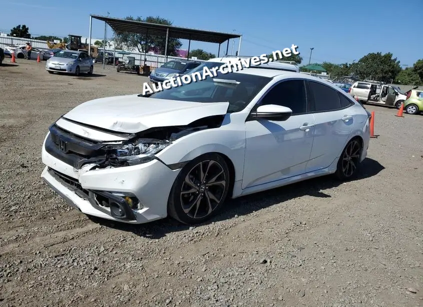 HONDA CIVIC SPOR 2020 VIN: 2HGFC2F87LH555734