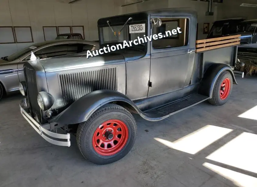 FORD PICK UP 1930 VIN: RN23086074