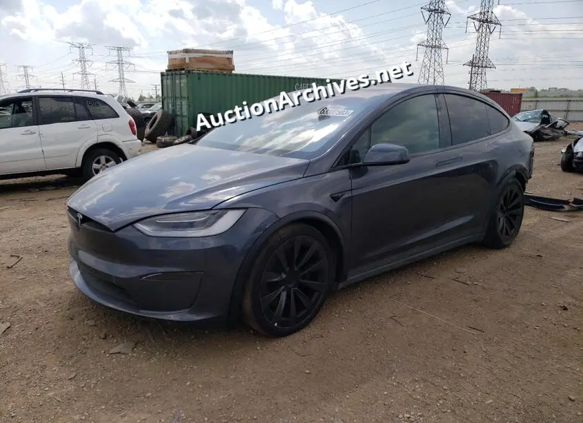 TESLA MODEL X 2022 VIN: 7SAXCBE60NF342512