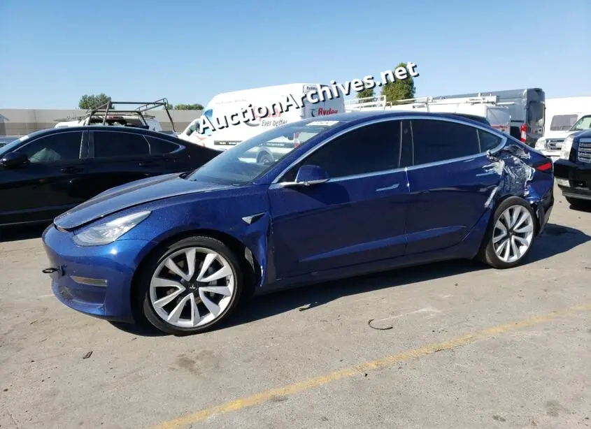 TESLA MODEL 3 2020 VIN: 5YJ3E1EC9LF627423