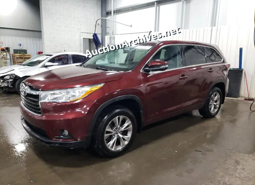 TOYOTA HIGHLANDER 2016 VIN: 5TDBKRFH4GS342658