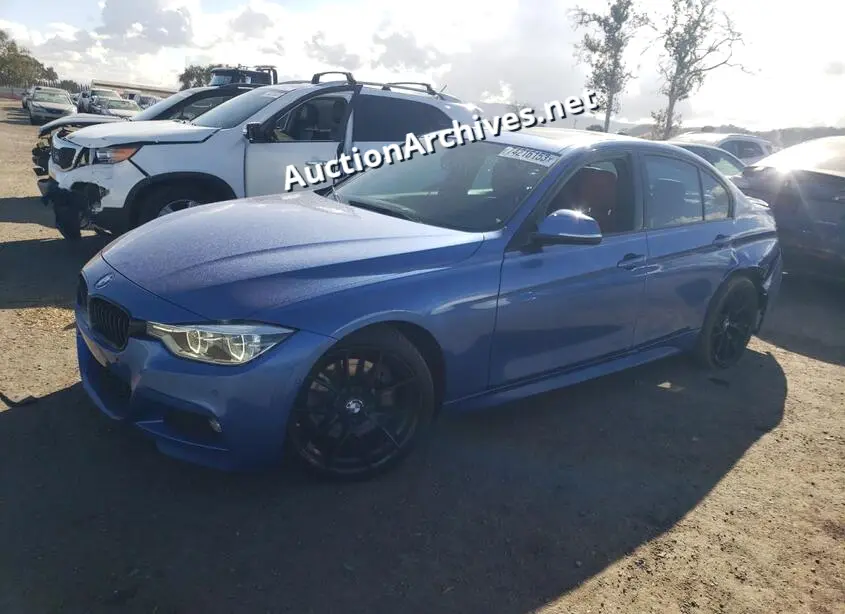 BMW 328 I SULE 2016 VIN: WBA8E9G57GNU27731