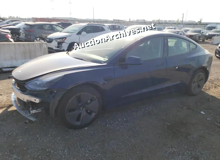 TESLA MODEL 3 2022 VIN: 5YJ3E1EA0NF288004