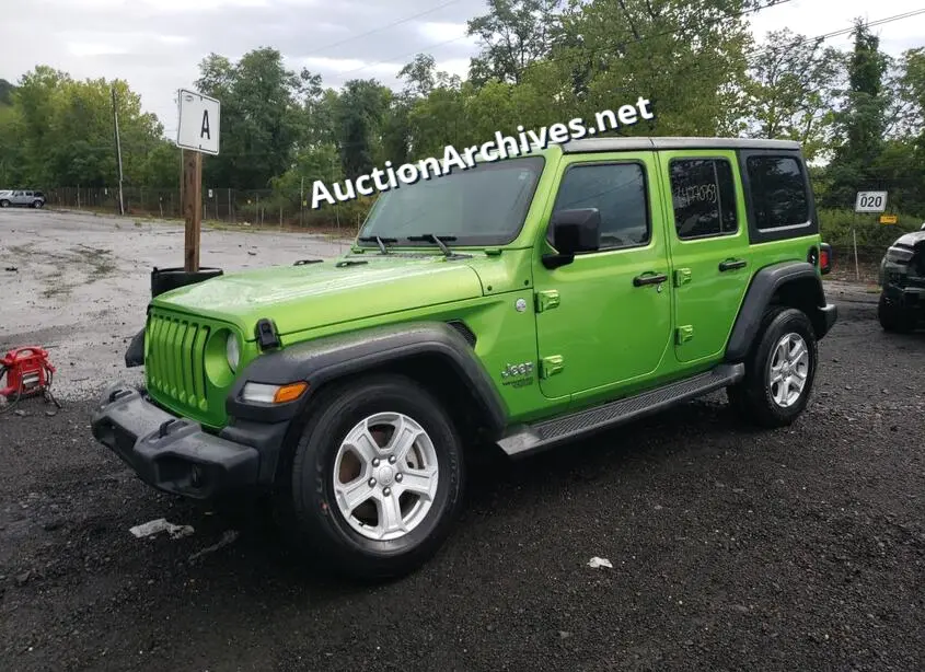 JEEP WRANGLER U 2018 VIN: 1C4HJXDN2JW302841