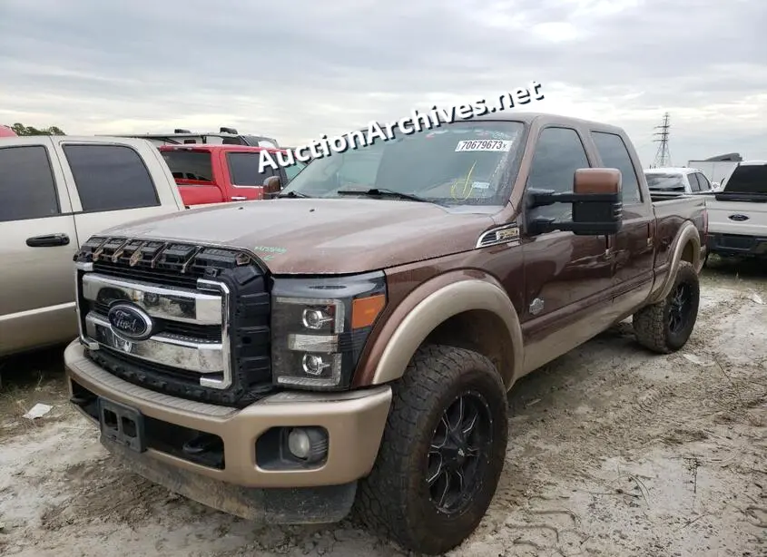 FORD F250 SUPER 2012 VIN: 1FT7W2BTXCEC21550