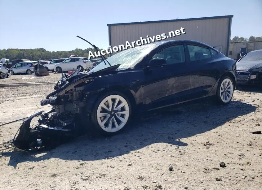 TESLA MODEL 3 2022 VIN: 5YJ3E1EB4NF187444