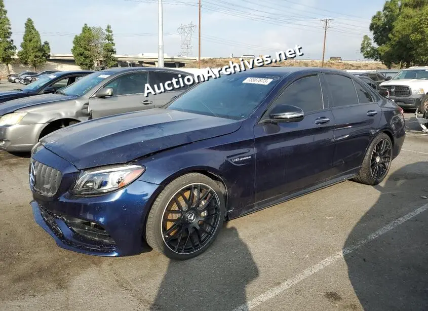 MERCEDES-BENZ C 63 AMG 2021 VIN: W1KWF8GB7MR618504