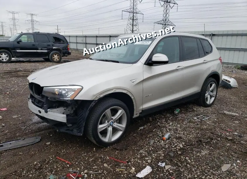 BMW X3 XDRIVE2 2017 VIN: 5UXWX9C31H0T17344