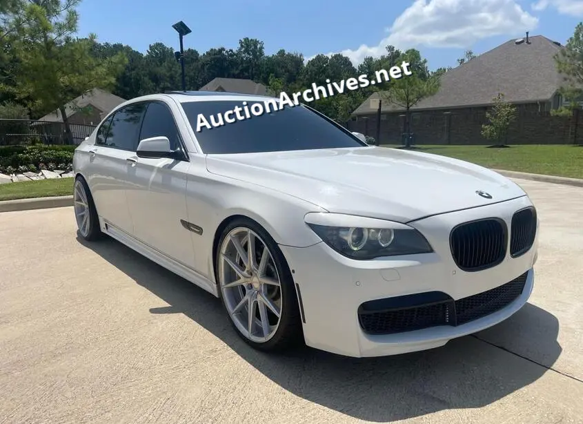 BMW 750 LI 2010 VIN: WBAKB8C58ACY64395