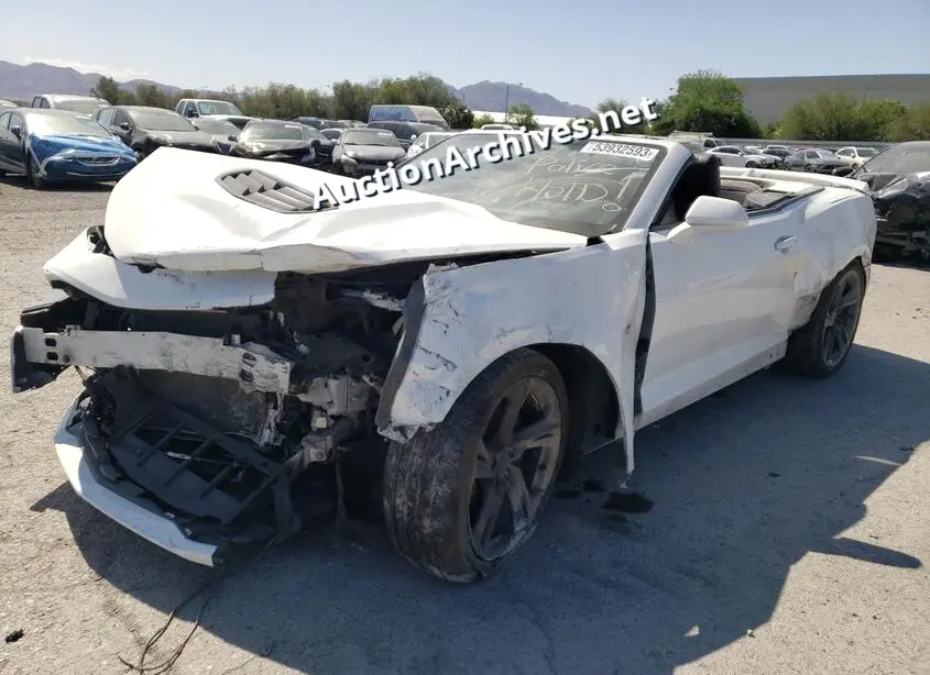 CHEVROLET CAMARO SS 2019 VIN: 1G1FH3D77K0151179