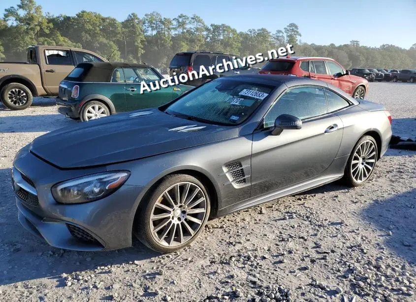 MERCEDES-BENZ SL 550 2017 VIN: WDDJK7DA3HF043563